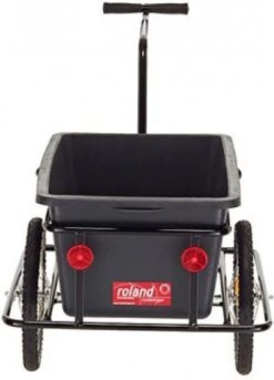 Roland Big Boy - Fietskar - 16 Inch Wielmaat - 90 Liter - Zadelpenbevestiging - Zonder Deksel -Fietsenwinkel 865x1200