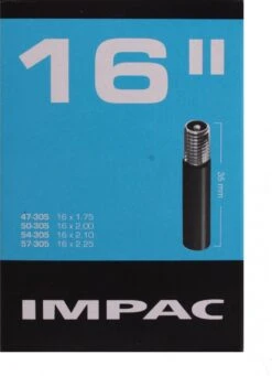 Impac Binnenband 16 X 1.75/2.125 (47/57-305) Av 35mm -Fietsenwinkel 869x1200