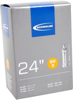 Schwalbe Binnenband - DV9 - 24 Inch X 1 1/8 - 1.75 - Hollands Ventiel - 32mm -Fietsenwinkel 875x1200