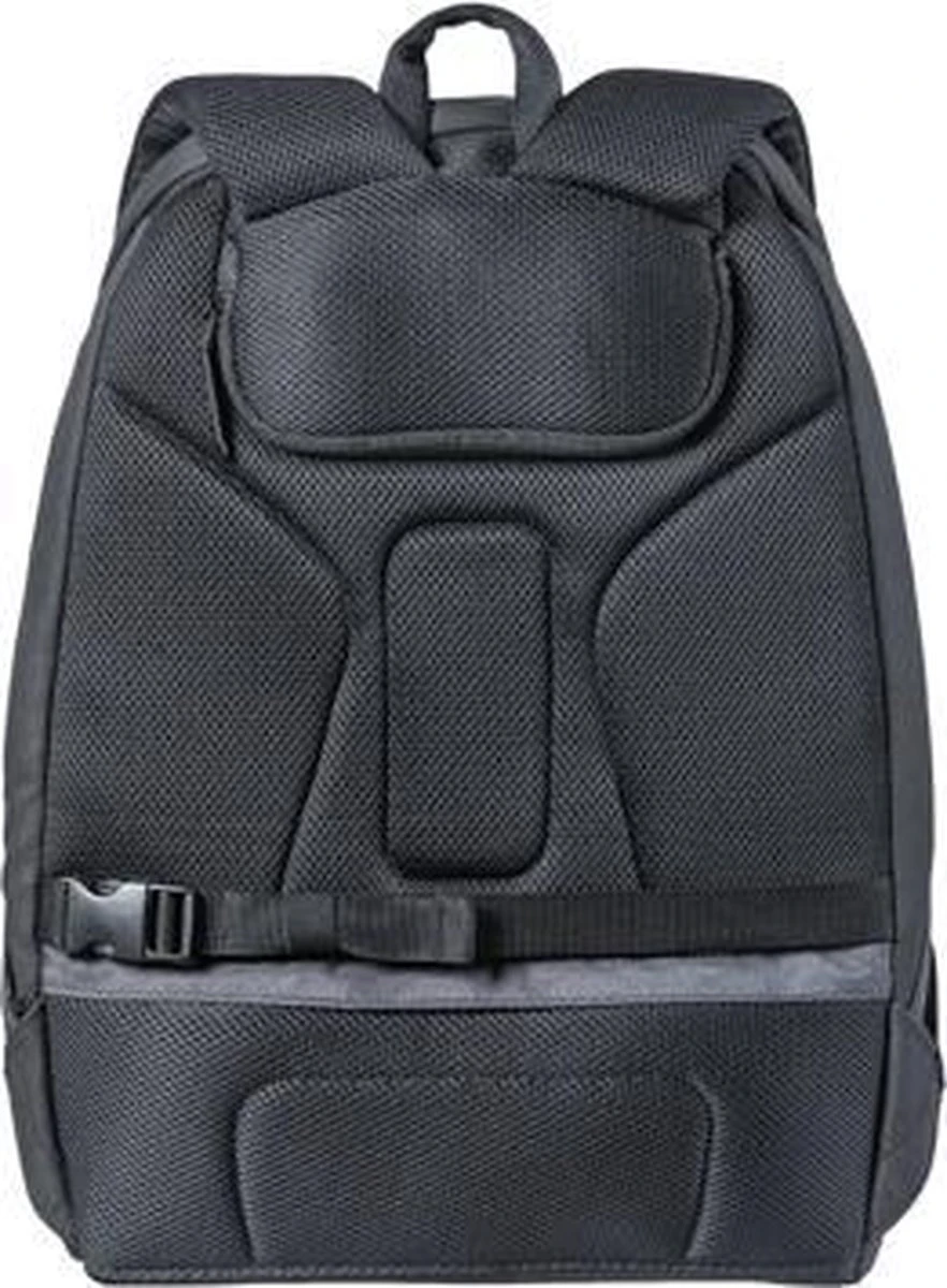 Basil B-Safe Commuter Fietsrugzak Nordlicht - Voor 15,6inch Laptop - Zwart - 18 Liter 4 Basil B-Safe Commuter Fietsrugzak Nordlicht - Voor 15,6inch Laptop - Zwart - 18 Liter - Image 2