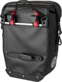 AGU Clean Enkele Fietstas Shelter Medium - Zwart - 17 L - Waterdicht - KLICKfix Module Rail -Fietsenwinkel 902x1200