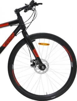 Amigo Control - Mountainbike 28 Inch - Voor Dames En Heren - Met 21 Versnellingen - Zwart/Rood 18 Amigo Control - Mountainbike 28 Inch - Voor Dames En Heren - Met 21 Versnellingen - Zwart/Rood -Fietsenwinkel 910x1200