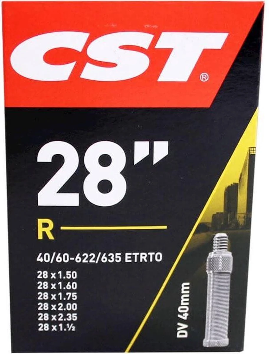 Cst Binnenband 28 X 1.50/2.35 Inch (40/60-622/635) Dv 40 Mm 6 Cst Binnenband 28 X 1.50/2.35 Inch (40/60-622/635) Dv 40 Mm - Afbeelding 4
