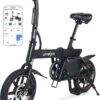Windgoo B20 V2 - Smart E Bike - APP IOS Android - Elektrische Vouwfiets Zonder Gashandel - 250W - 14 Inch - 25 KM/H - Zwart -Fietsenwinkel 915x1200 2