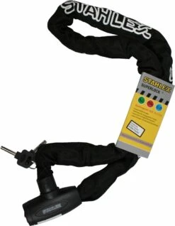 Stahlex Kettingslot – Fietsslot – Scooterslot – Motorslot Ø 8mm X 120cm Gehard Staal Zwart 7 Stahlex Kettingslot – Fietsslot – Scooterslot – Motorslot Ø 8mm X 120cm Gehard Staal Zwart -Fietsenwinkel 931x1200