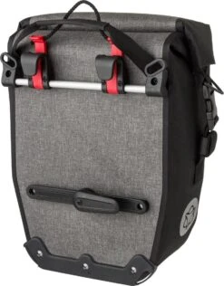 AGU Clean Enkele Fietstas Shelter Medium - Grijs - 17 L - Waterdicht - KLICKfix Module Rail -Fietsenwinkel 939x1200