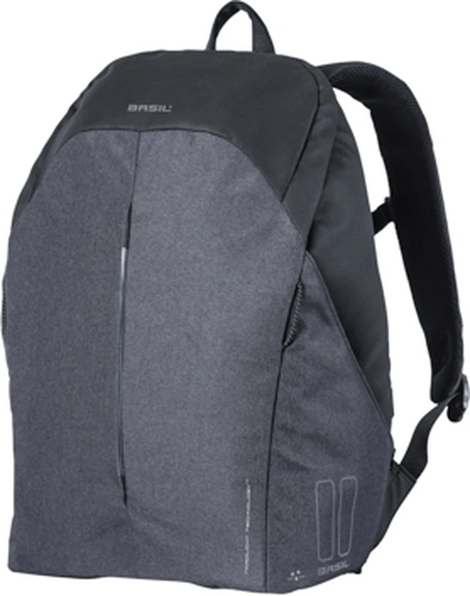 Basil B-Safe Commuter Fietsrugzak Nordlicht - Voor 15,6inch Laptop - Zwart - 18 Liter 3 Basil B-Safe Commuter Fietsrugzak Nordlicht - Voor 15,6inch Laptop - Zwart - 18 Liter