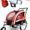 Fietskar Voor Kinderen - Met Buggyfunctie - En Schokbrekers - Rood -Fietsenwinkel 948x1200 1