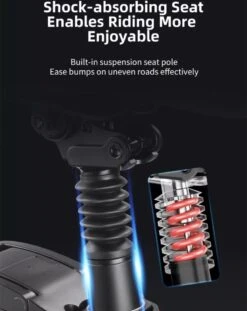 F-Wheel DYU A5 - Elektrische Vouwfiets - E Bike - 14 Inch - 7.5 Ah - 25km/u - Zwart -Fietsenwinkel 952x1200 4