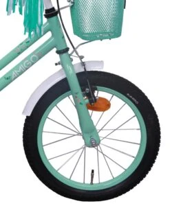 Amigo Magic Meisjesfiets - Kinderfiets 16 Inch - Turquoise -Fietsenwinkel 977x1200 2