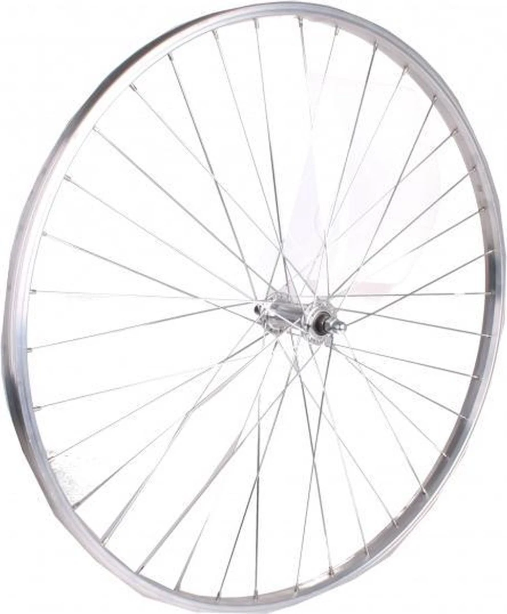 Rodi Voorwiel Paralex Hybride 28 Inch Velgrem Aluminium 36g Zilver 6 Rodi Voorwiel Paralex Hybride 28 Inch Velgrem Aluminium 36g Zilver - Image 4