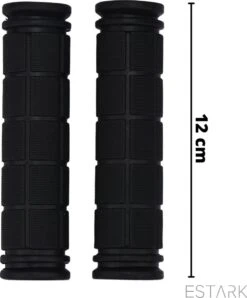 Merkloos ESTARK® - Fietshandvatten - Handvatten - Universeel - Fiets – Mountainbike – Professioneel - Grips - Extra Grip – Fietshandvaten -Handvaten - Handig Te Monteren - Anti-slip – Fietsen – Stuur – Bikegrips – Stevig - Rubber Zwart - (R-zwa) -Fietsenwinkel 994x1200 3